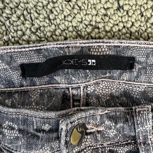 Joes Skinny Chantilly Lace Floral Jeans US Womens 27 - Picture 6 of 7